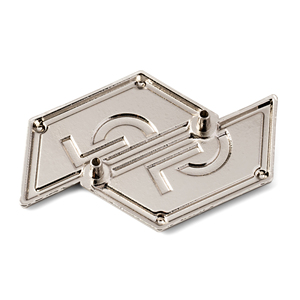 Hot Deals Etiquetas de metal personalizadas para prendas Accesorios y bolsos Placas de identificación grabadas para marcas de ropa - Product Image 3