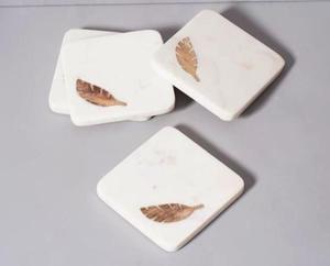 Posavasos para tazas de té de madera y resina de estilo elegante fácil de limpiar, posavasos para decoración de mesa, posavasos de resina personalizados para fiesta de comedor - Product Image 3