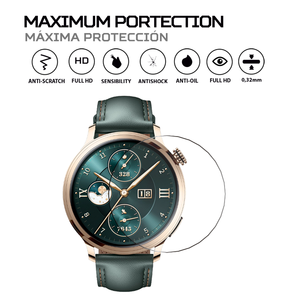 แผ่นป้องกันหน้าจอกันกระแทกสำหรับนาฬิกา Honor Watch 4 Pro ฝาครอบป้องกันระดับพรีเมียมสำหรับนาฬิกาอัจฉริยะอันทรงคุณค่าของคุณ - Product Image 2