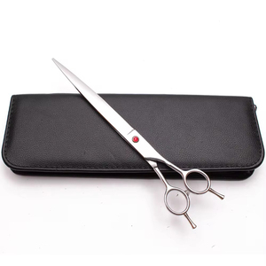 Ciseaux de toilettage pour animaux de compagnie en acier inoxydable professionnel, design ergonomique, coupe précise et lisse, certifié CE - Product Image 6