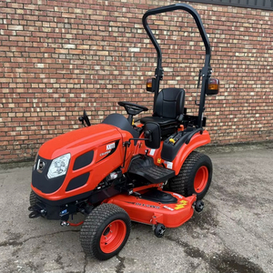 Tractor cortacésped de alta eficiencia Kioti CS2510 y con plataforma de corte de montaje medio |   Tractor Cortacésped Kiotic Usado y Nuevo a Precio Económico - Product Image 1