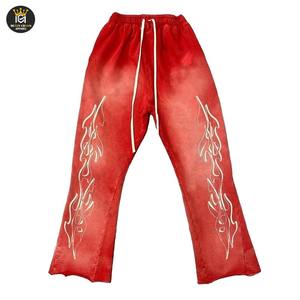 Pantalon de survêtement léger 100% coton pour homme et Streetwear pour Made In Pakistan Pantalon de survêtement à jambe large pour homme - Product Image 3