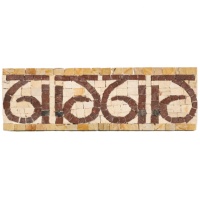 Artis Raw MF011 Mosaïque carrée - Mosaïques pour murs intérieurs, design parquet pour villa, style méditerranéen moderne, garantie à vie