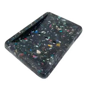 Porte-savon en résine, plateau en gros, porte-savon carré en résine fait à la main pour hôtel, à bas prix par ALLINACE CRAFT - Product Image 5