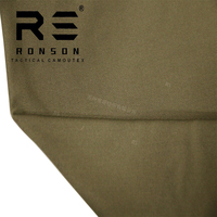50% poly 50% spandex kaki couleur élastique respirant tissu Camouflage polyester Spandex tissu tissé uni