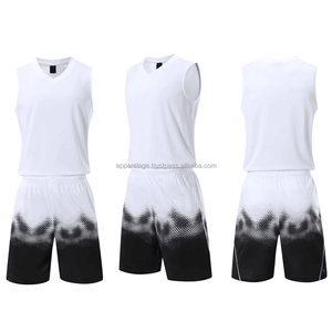 Uniforme de baloncesto unisex hecho a medida, conjunto de talla grande transpirable de secado rápido de alta calidad, el diseño impreso más popular para adultos - Product Image 4