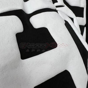 Camiseta con estampado Puff de moda para mujer con ajuste de gran tamaño y tela de algodón suave para ropa de calle estilo elegante Camiseta con estampado Puff para mujer - Product Image 6