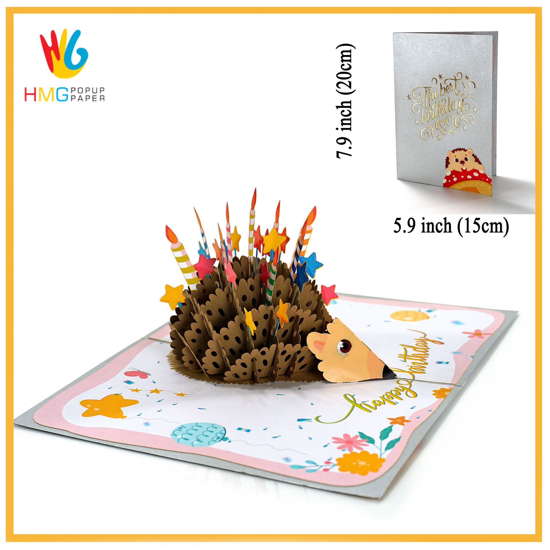 5.9 x 7.9 inch (15x20cm)