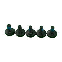 Vis à tête cylindrique hexagonale M5, pas de 0,7 mm x longueur de 12 mm, oxyde noir, adhésif, acier métrique classe 10