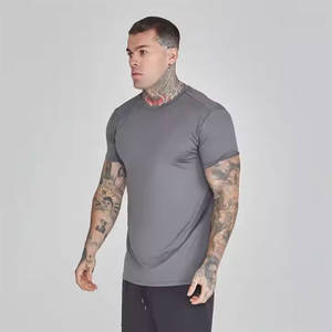 2025 unisexe personnalisé 100% coton français éponge Gymwear Jersey tissu hommes décontracté surdimensionné lourd T-Shirt Cool imprimé Design - Product Image 4