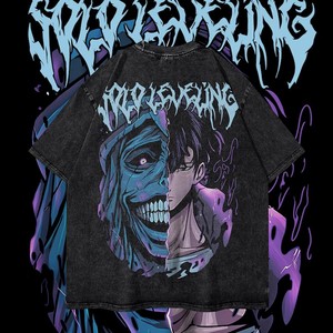 270g Camiseta de manga corta de algodón pesado Hombro caído DTF All-Cotton Loose Top Streetwear Ropa con logotipo frontal - Product Image 1