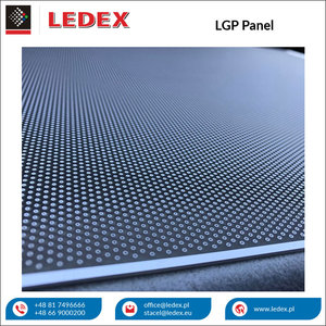 Fabricant et exportation d'origine polonaise de panneau de guidage de lumière PMMA/feuille LGP avec bords polis - Product Image 4