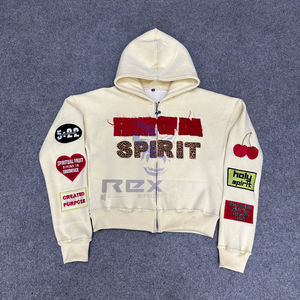 Prefect cutting Sport Edition más demandado Sudadera con capucha y cremallera Puff Impreso hecho en fábrica sudaderas con capucha a precio barato sudaderas con capucha para hombres - Product Image 1