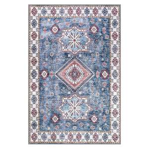 Alfombra lavable Netline Home Homestead Waves Indigo Blue Heritage - Product Image 2