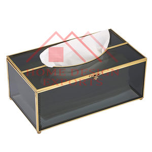 Soporte para caja de pañuelos de forma rectangular de acero inoxidable superventas - Product Image 4