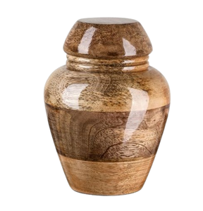 Most Popular Design Wooden Cremation Urn & <b>Keepsake</b> <b>for</b> Human Adult <b>Ashes</b> Customized Color Funeral Urn - Product Image 5