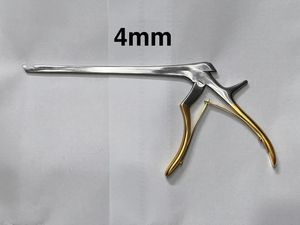German Stainless Steel Kerrison Rongeur Set 8 Inch 45 Degree Upward Gold Handle <b>Neurosurgery</b> <b>Instruments</b> - Product Image 5