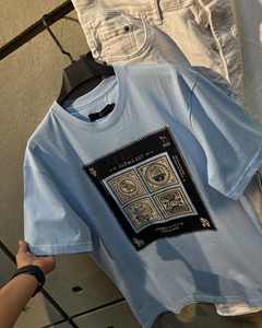 T-shirts personnalisés en coton Supima lourd de qualité luxe OEM Graphic Oversize-t Shirt pour hommes - Product Image 5