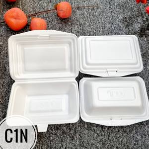 Hot promotion Vietnam Factory Two Compartments <b>Disposable</b> PS Foam <b>Food</b> <b>Container</b> with Lids Factory Cheap Price Best Selling - Product Image 5