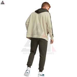 Meilleur prix de vente Logo sur mesure survêtements pour hommes hiver décontracté 100% coton vêtements de rue de haute qualité - Product Image 2