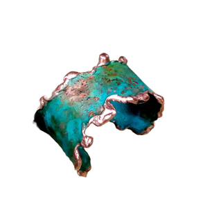 Nouveau bracelet manchette tendance pour femme 2026, design européen, avec pierre précieuse turquoise - Product Image 5