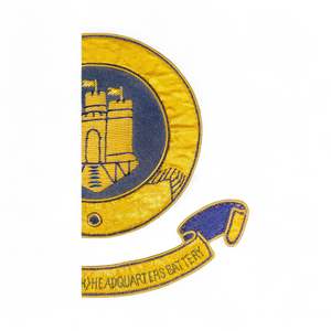 Hecho a mano Bordado a mano Uniforme Insignia Gorra Insignia Precio al por mayor Calidad Premium - Product Image 6