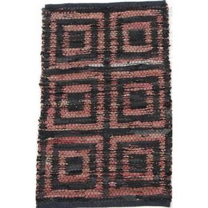 Handmade Cowhide Leather <b>Rug</b> 9x12-Multicolor Rectangle Carpet for Living Room & Office - Product Image 5