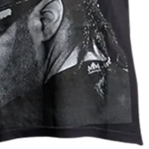 Camiseta gráfica Stacktober para hombres y mujeres, estampado artístico de retrato oscuro, camiseta creativa de algodón negro para ropa de calle - Product Image 6