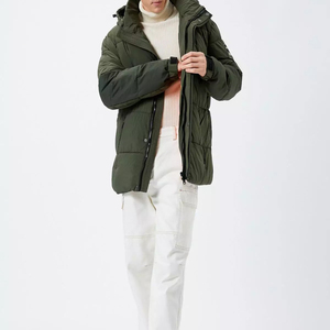 Chaqueta acolchada de alta calidad con precio al por mayor/Chaqueta larga ligera personalizada para hombre - Product Image 2