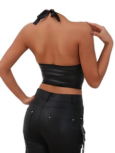 Corset en cuir, haut sexy, design pour adulte, décontracté, devant parfait pour les femmes, veste pour hommes 2026 - Product Image 3