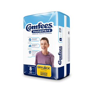 Comfees Baby Diapers Size 8 20pcs (x4) Disposable Eco-Friendly Diapers Newborn Diapers. Over 46 lbs - Product Image 6