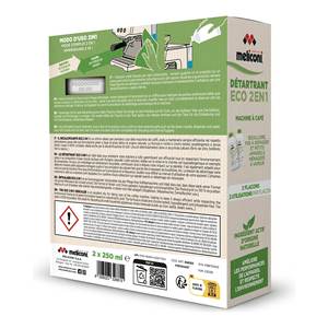 Desincrustante Ecológico GREEN 2 en 1 para Cafeteras Meliconi, 2 Botellas de 250 ml, Alternativa Ecológica para Piezas de Cafeteras - Product Image 3