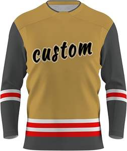 Vêtements de hockey sur glace avec logo personnalisé les plus populaires pour adultes et tailles concevez votre propre style ensembles d'uniformes de hockey sur glace - Product Image 2