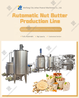 Machine de broyage de beurre d'arachide croustillant de noix de sésame de tahini entièrement automatique Ligne de production de torréfacteur