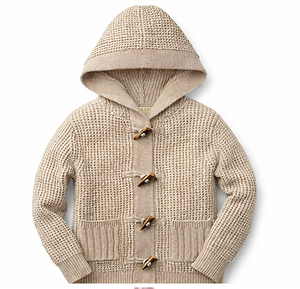Sweat à capuche pour enfants de qualité supérieure, taille plus, col rond, en coton pur, confortable, épais, broderie d'hiver, anti-boulochage, respirant - Product Image 3