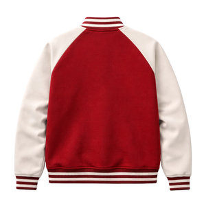 Kappa Alpha Psi Krimson Varsity <b>Fleece</b> <b>Jacket</b> Greek Letter Classic Fraternity Everyday Outerwear - Product Image 4