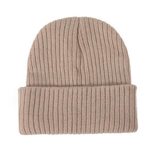 Chapeaux d'hiver classiques de haute qualité avec logo brodé personnalisé, bonnets en tricot, bonnet avec logo personnalisé - Product Image 3