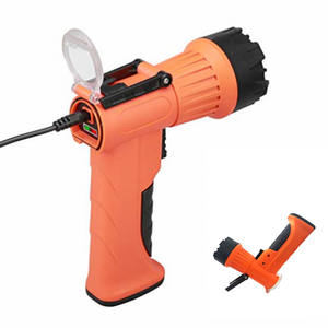 10W Recarregável Lep Laser Emitting Phosphorus Spotlight 12v Adaptador Do Carro Do Veículo Alimentado IP66 para Caça Expedição Searchiing - Product Image 6