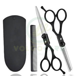 Tijeras profesionales de peluquería de alta calidad, tijeras de corte de pelo para mujeres, hombres, mascotas, juego saludable con punta de hoja afilada - Product Image 6