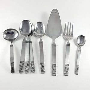 Stainless Steel High Quality Flatware <b>Set</b> with Handmade Handle Design Luxury Modern Flatware <b>Set</b> for Wedding Home - Product Image 1