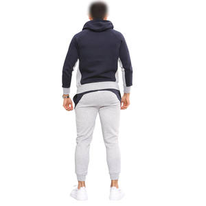 Venta al por mayor mejor diseño ropa deportiva sudadera de hombre y chándal conjunto 100% chándales de algodón de Pakistán - Product Image 3