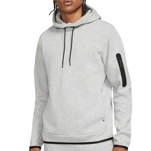 Sudaderas con Capucha Casuales de Invierno para Hombre, Unisex, con Logotipo Personalizado, Forro Polar, Impermeables, Transpirables, Impresión Digital, Poliéster/Algodón - Product Image 1