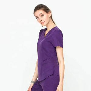 OEM Vente à Chaud Ensemble de Gommages Personnalisable Unisexe Jogger Médical Costumes Blouse de Laboratoire Uniformes Hospitaliers Coton de Haute Qualité - Product Image 4