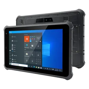10英寸1000 Nits屏幕IP67 RJ45以太网RS232生物识别NFC 4g视窗10坚固平板电脑
