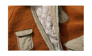 Vestes d'hiver décontractées en sherpa pour femmes, tendance, respirantes, séchage rapide, haute qualité, meilleur prix, vente en gros de vestes en sherpa - Product Image 4