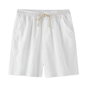 Shorts d'été pour hommes de haute qualité, style streetwear, couleur unie, respirants, imperméables, logo personnalisable - Product Image 1