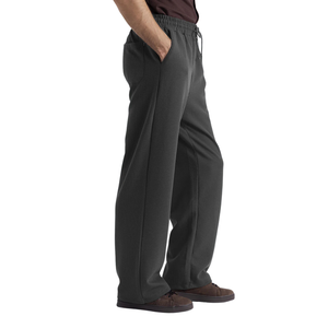 <b>Mens</b> Waffle Knit <b>Lounge</b> <b>Pants</b> Elastic Waist Drawstring Casual Straight Leg Pajama Bottoms Soft Relaxed Fit With Pockets Comfort - Product Image 3