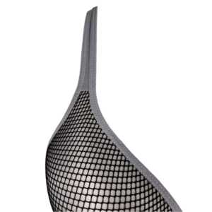 Soutien-gorge sport rembourré dos sport argent - Product Image 2