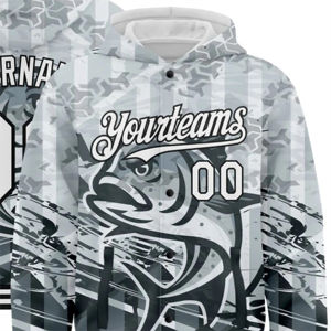 Sudadera con Capucha de Alta Calidad con Parche Bordado Deportivo, Nombre del Equipo Personalizado, Transpirable, Negro y Morado, Manga Larga, Talla Grande, Unisex - Product Image 3