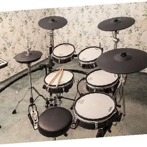 Sonor Vintage Serie Zwarte Leistenen Drums